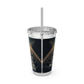 John Wick Dog Adoption Drive Tumbler - 16oz Insulated Straw Cup