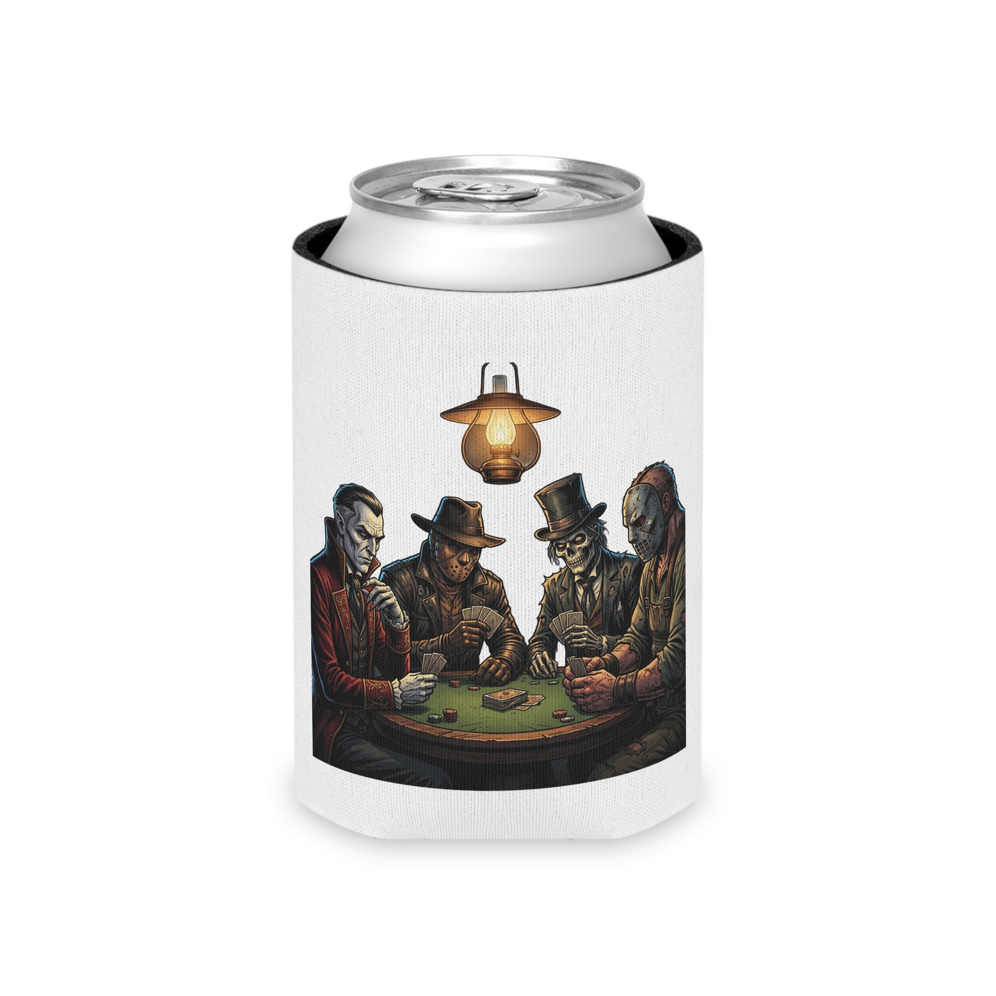 Can Cooler - Vintage Monster Poker Night Koozie