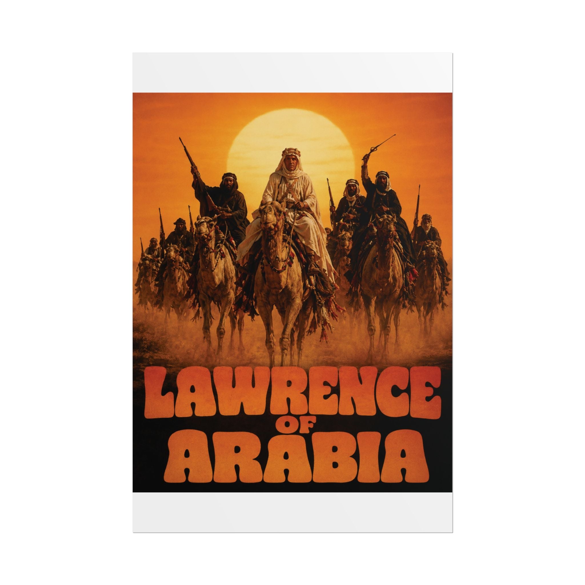 Lawrence of Arabia Vintage Movie Poster — Rolled Poster