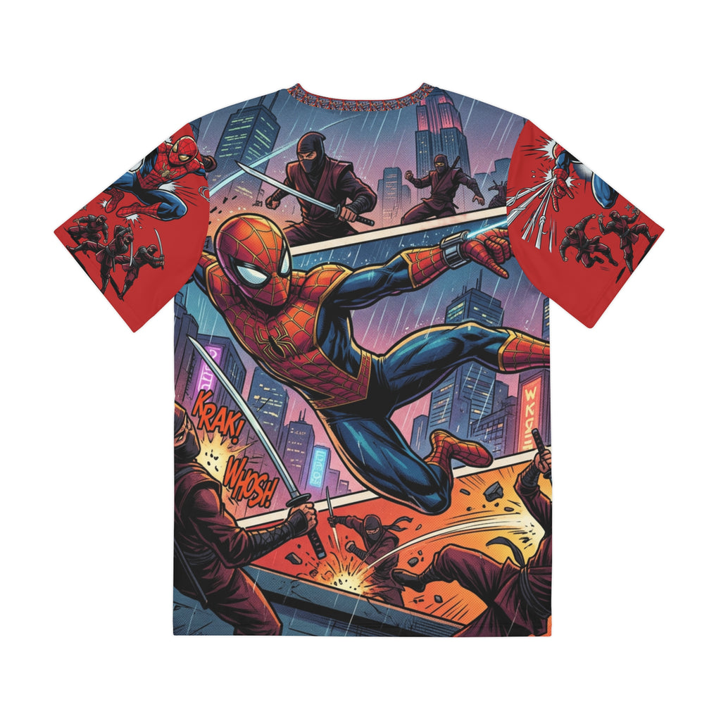 Spider-Man Comic Action Men's Tee