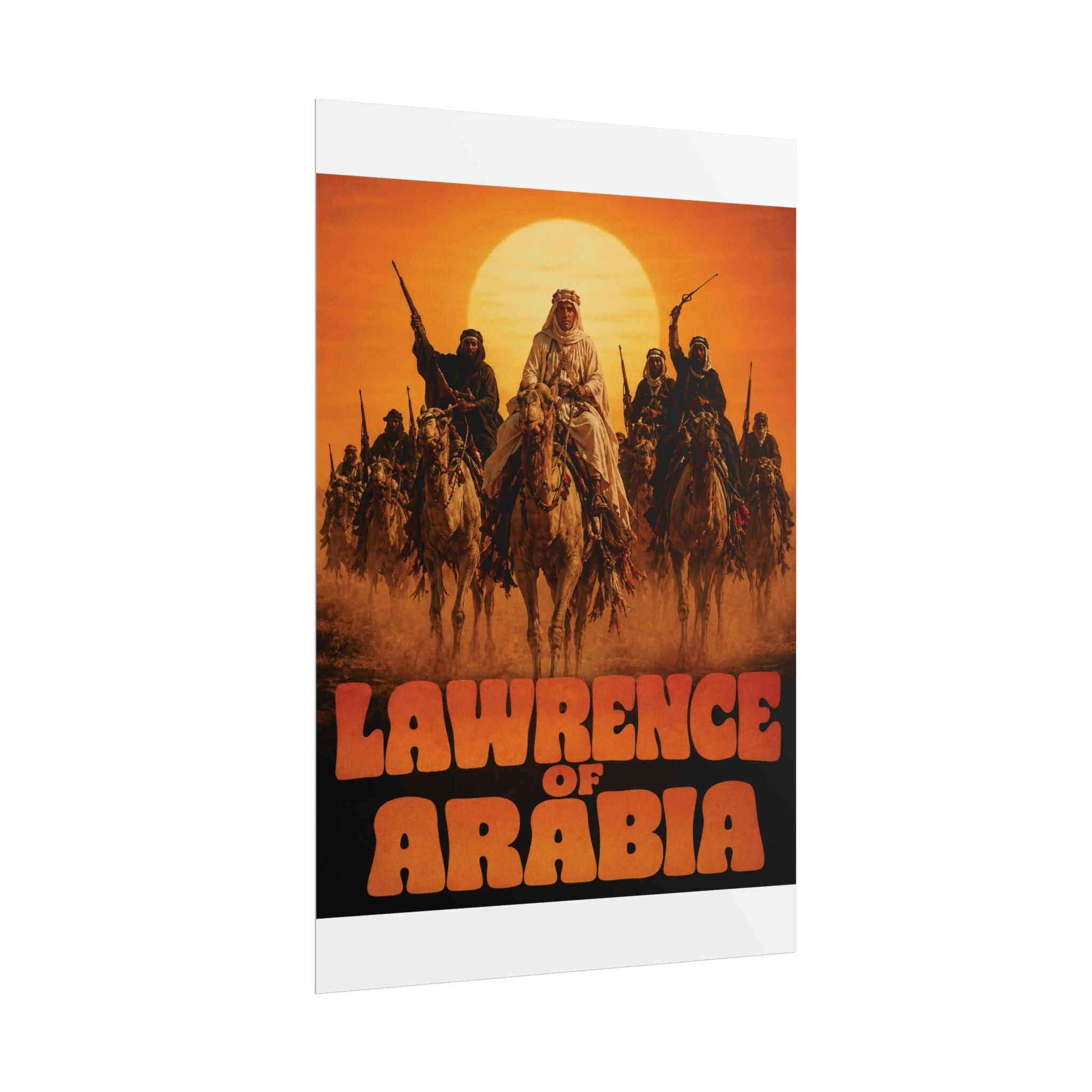 Lawrence of Arabia Vintage Movie Poster — Rolled Poster