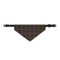 Halloween Candle Clip-On Pet Bandana — Spooky Pumpkin Dog Collar Accessory