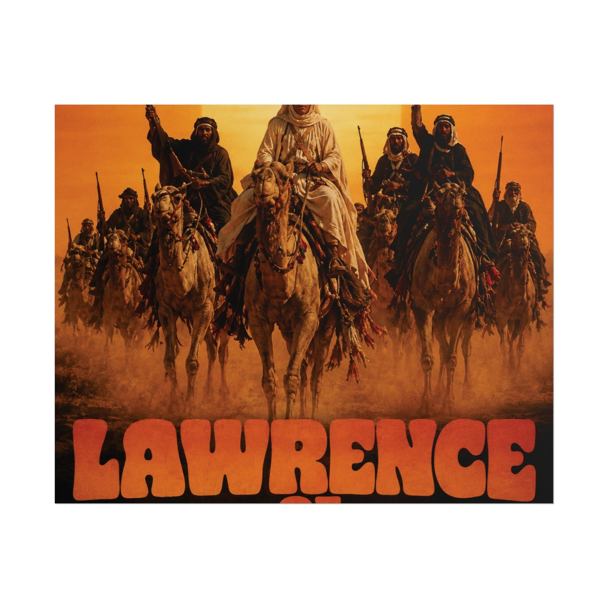Lawrence of Arabia Vintage Movie Poster — Rolled Poster