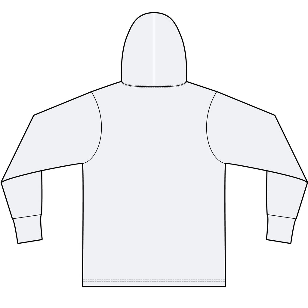 Unisex Cotton Long Sleeve Hooded T-Shirt