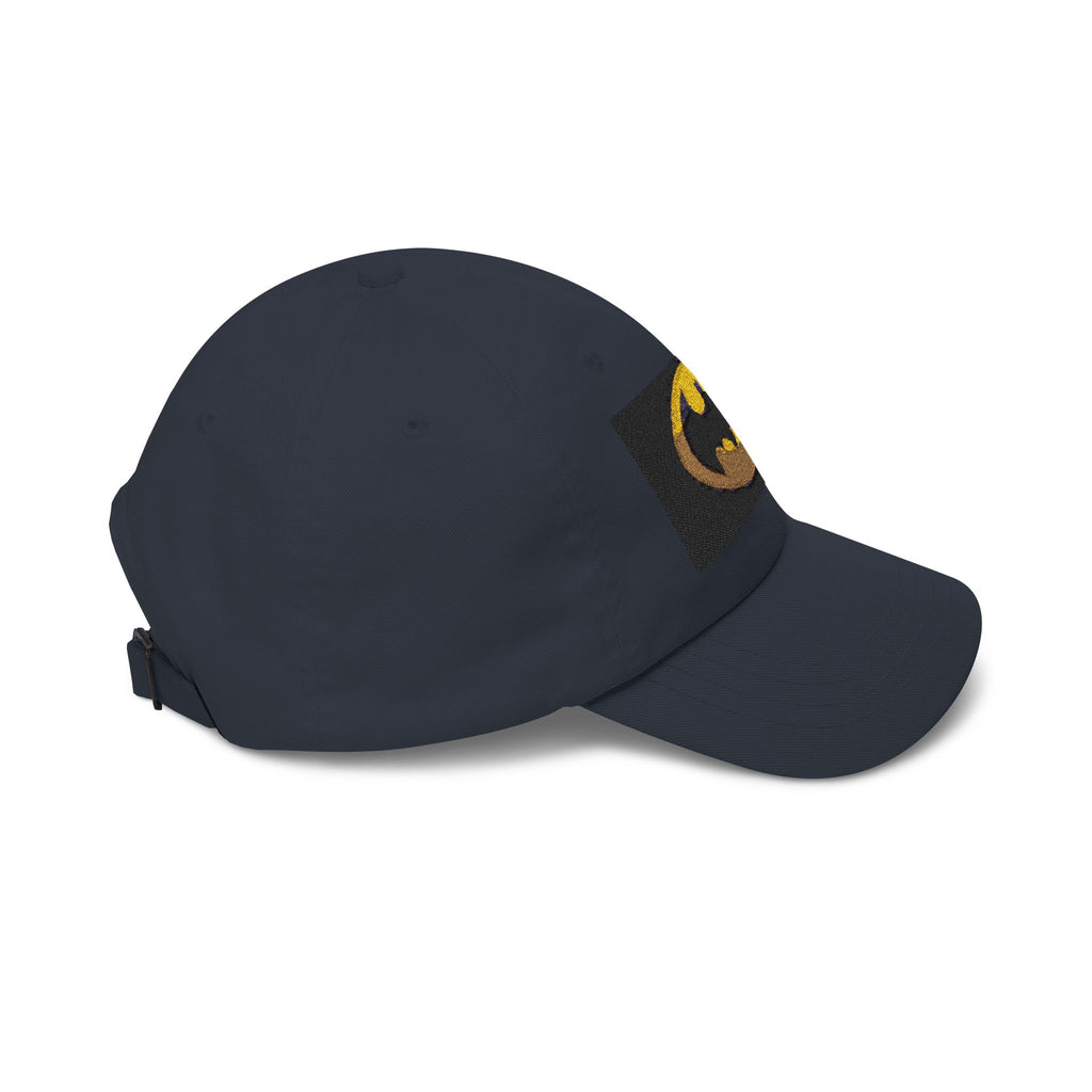 Batman Logo Dad Cap — Embroidered Classic Superhero Baseball Hat