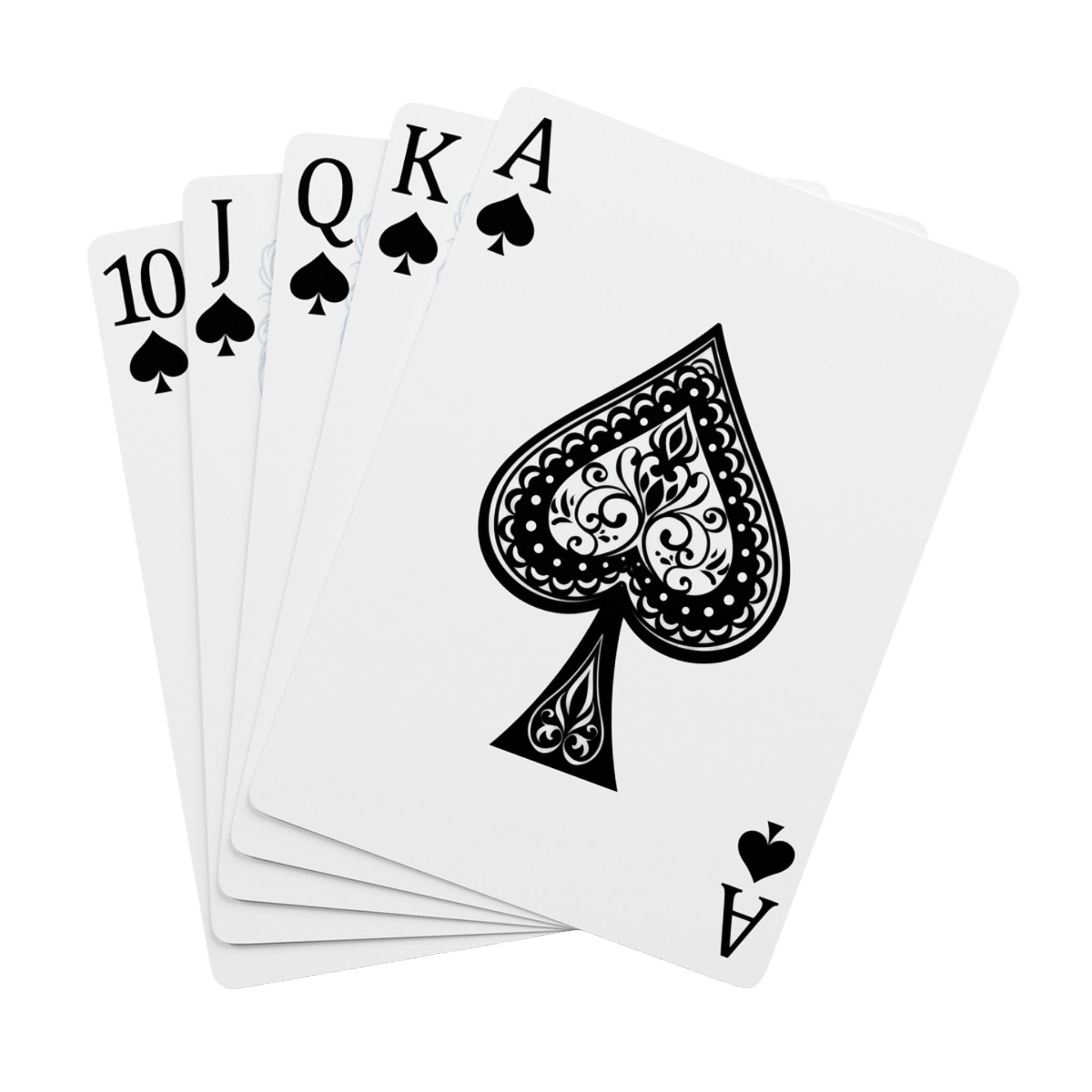 Vintage Movie Theater Poker Playing Cards — Custom Back Design