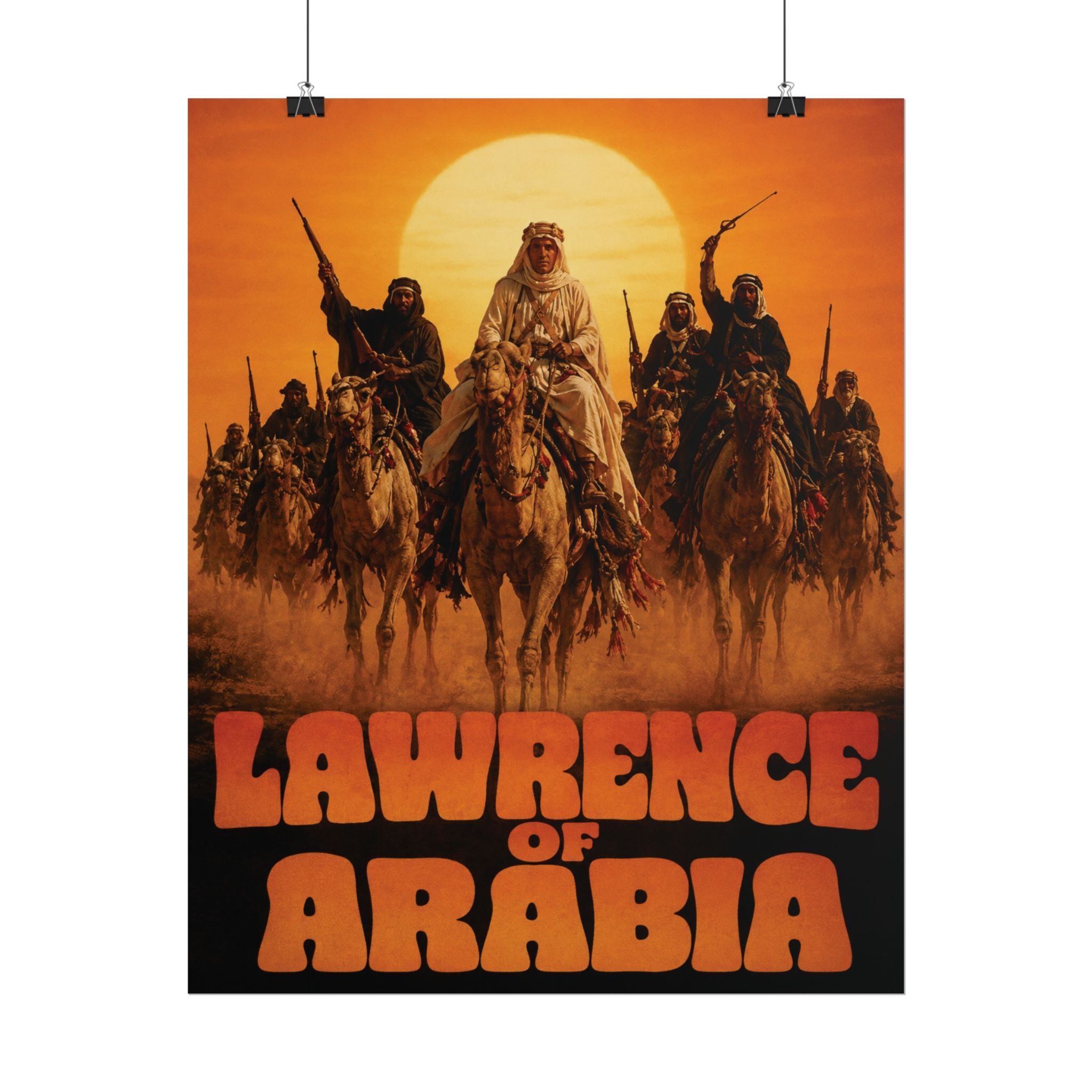 Lawrence of Arabia Vintage Movie Poster — Rolled Poster
