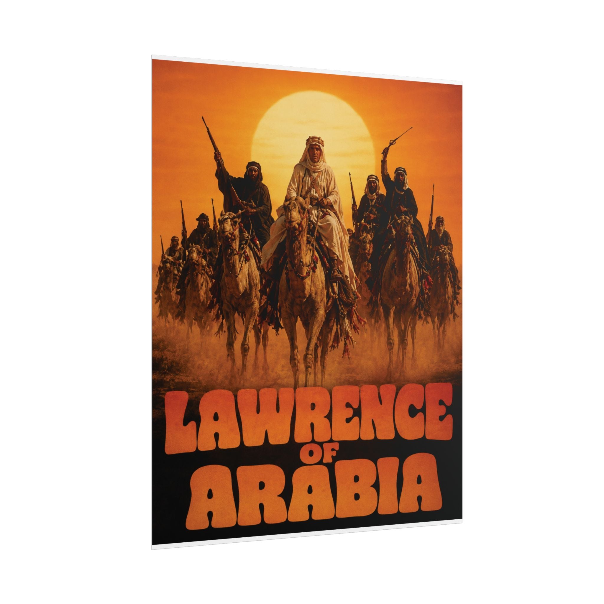 Lawrence of Arabia Vintage Movie Poster — Rolled Poster