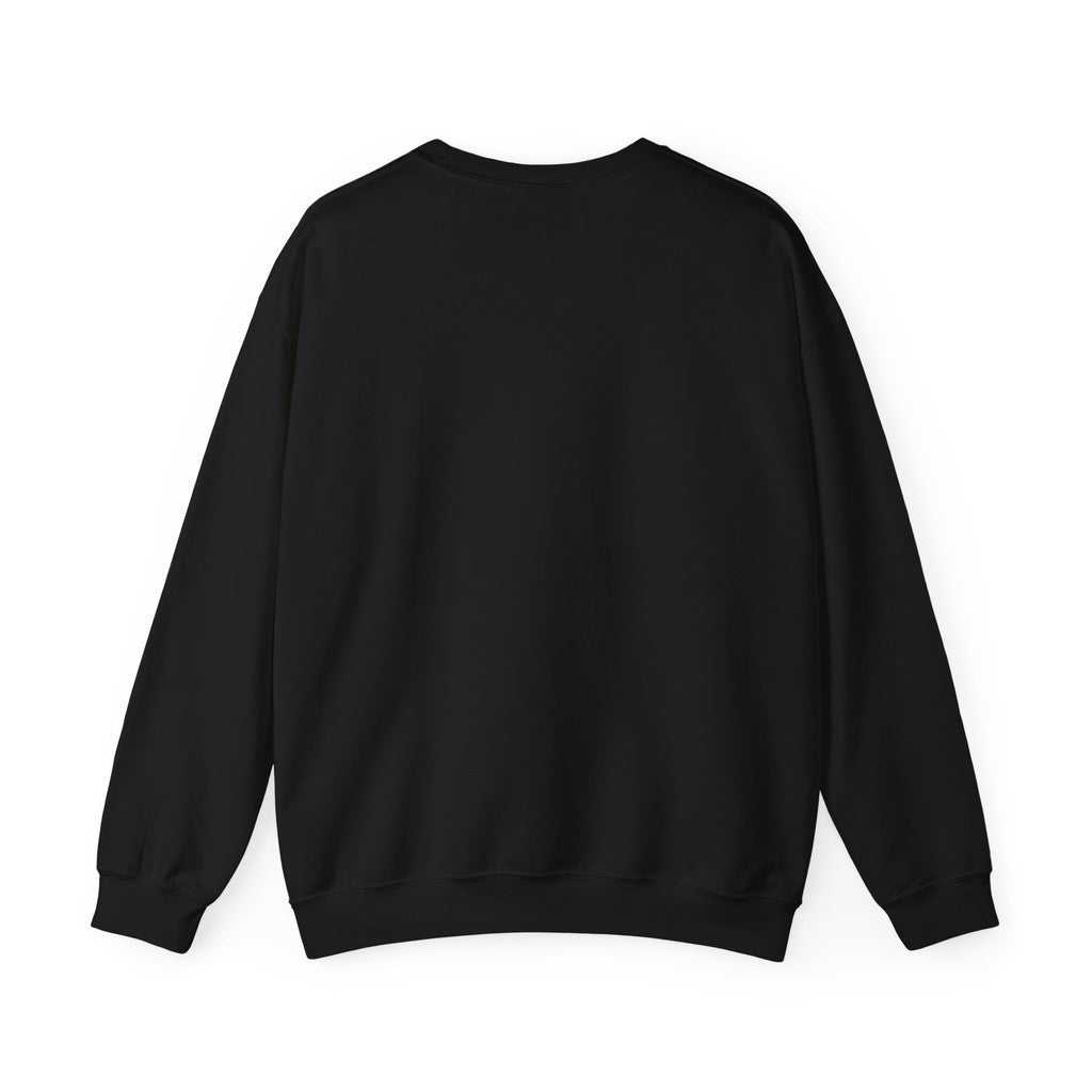 Crewneck Sweatshirt — Repeating '007' Retro Pattern Graphic
