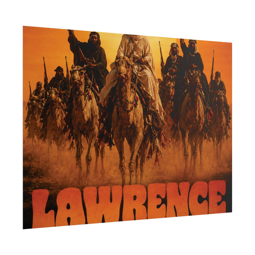 Lawrence of Arabia Vintage Movie Poster — Rolled Poster