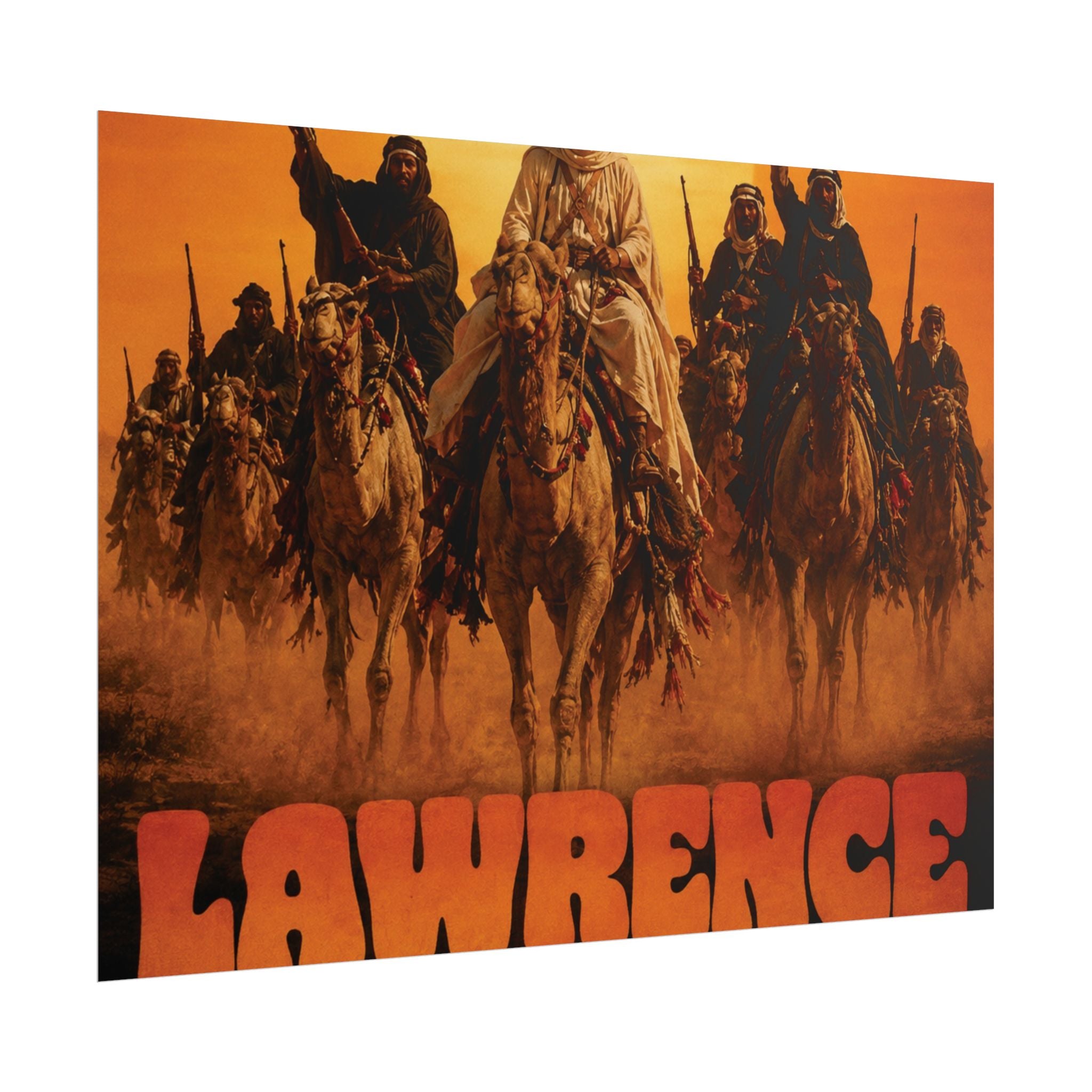 Lawrence of Arabia Vintage Movie Poster — Rolled Poster