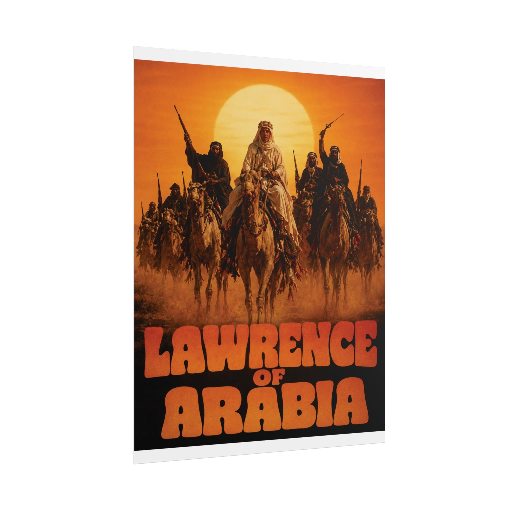 Lawrence of Arabia Vintage Movie Poster — Rolled Poster