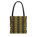 Batman Pattern Tote Bag — All-Over Print Superhero Shopper
