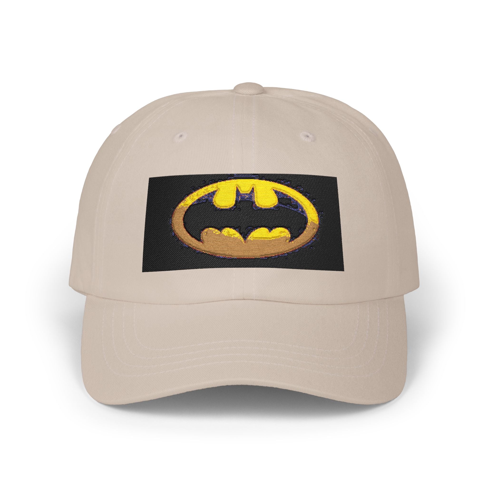 Batman Logo Dad Cap — Embroidered Classic Superhero Baseball Hat
