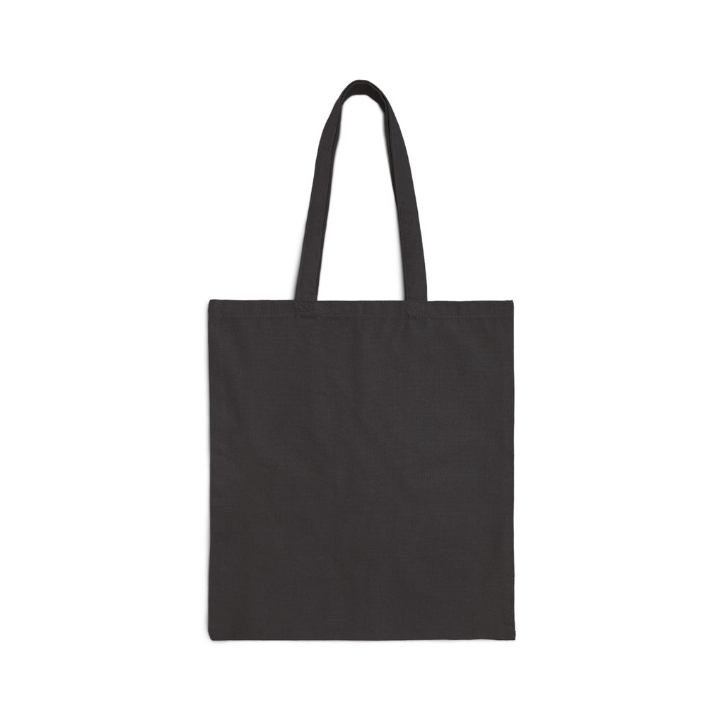 Tote Bag — Retro Script Pattern Repeating '000' Cotton Canvas Tote