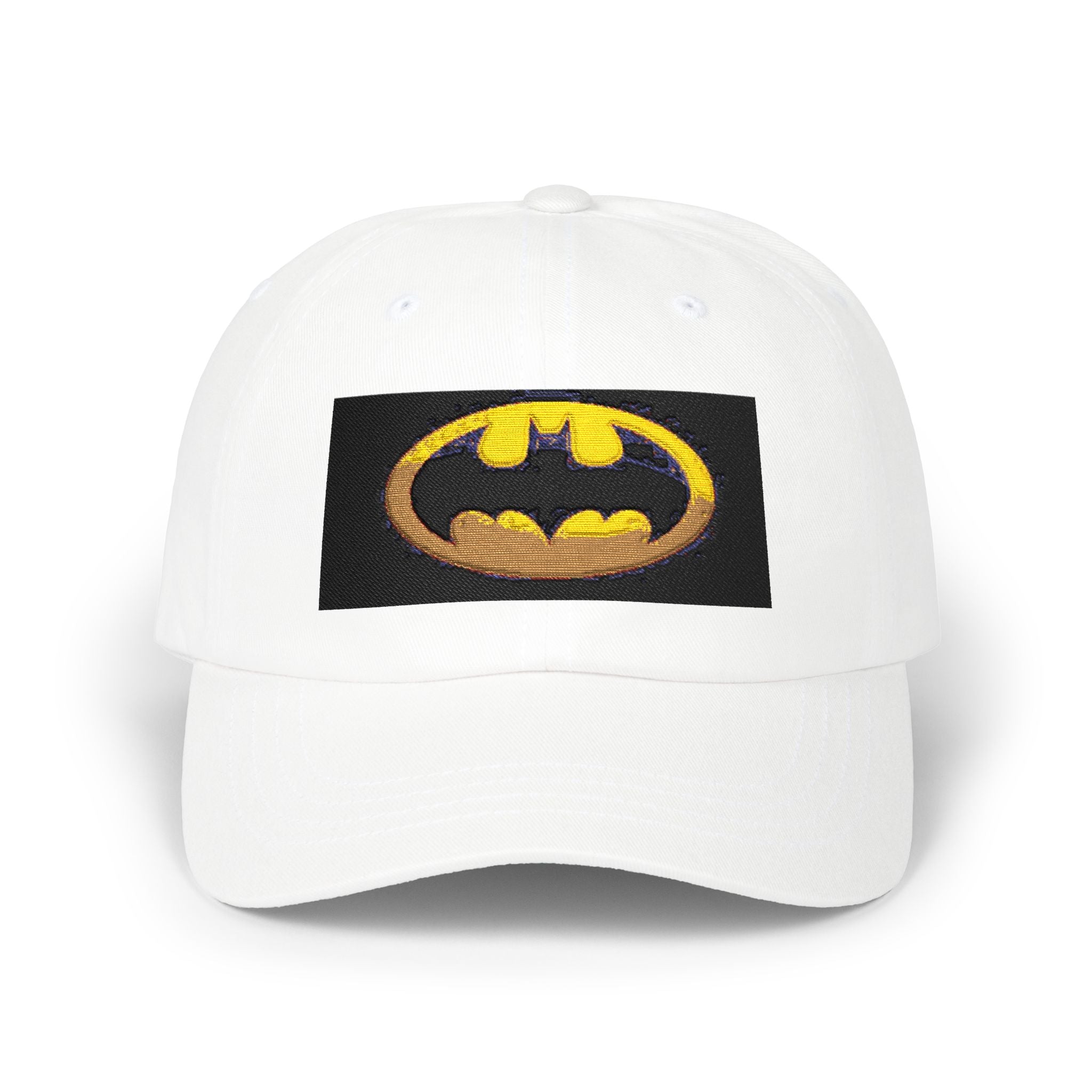 Batman Logo Dad Cap — Embroidered Classic Superhero Baseball Hat