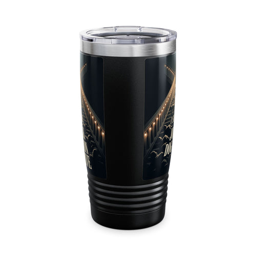 20oz Tumbler — "I Survived the John Wick Dog Adoption Drive"