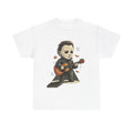 Michael Myers Guitar Tee — Cute Horror Movie Graphic T-Shirt