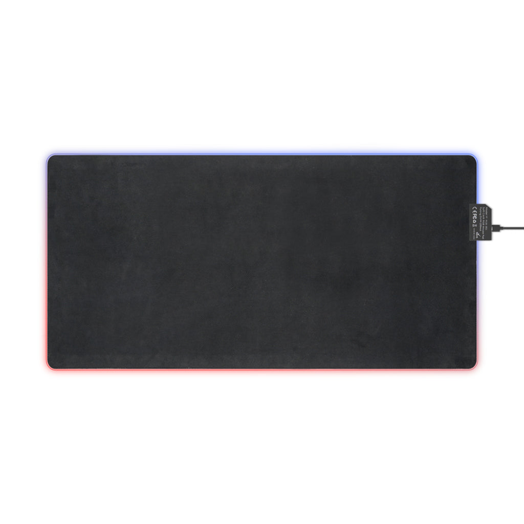 LED Gaming Mouse Pad — Skeleton Guitarist RGB Desk Mat