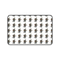 Guitarist Pattern Desk Mat — Musician Guitar Player Mouse Pad