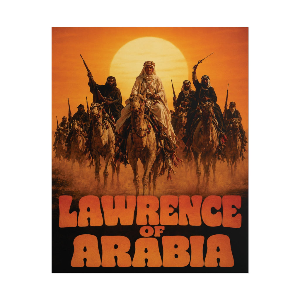 Lawrence of Arabia Vintage Movie Poster — Rolled Poster