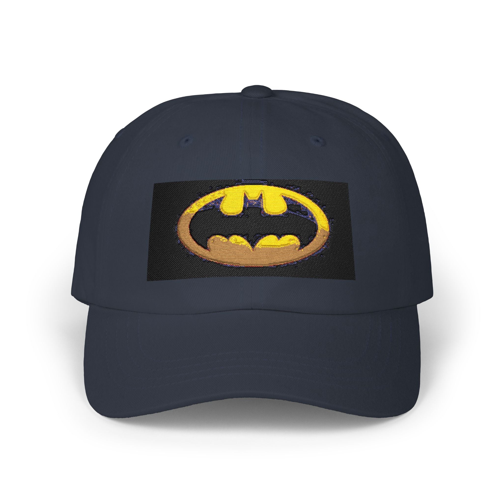 Batman Logo Dad Cap — Embroidered Classic Superhero Baseball Hat