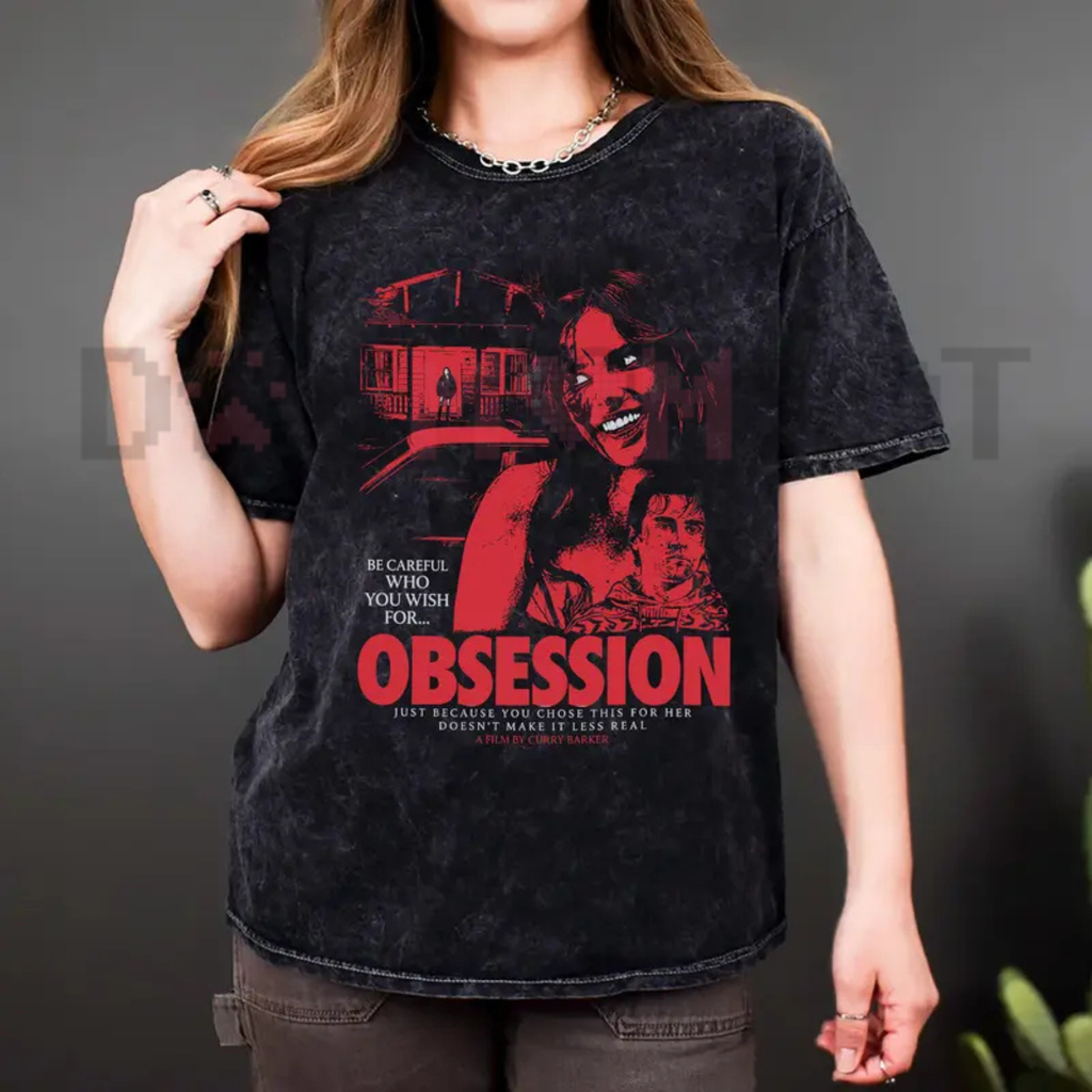Vintage "One Wish Willow" Horror Movie T-Shirt