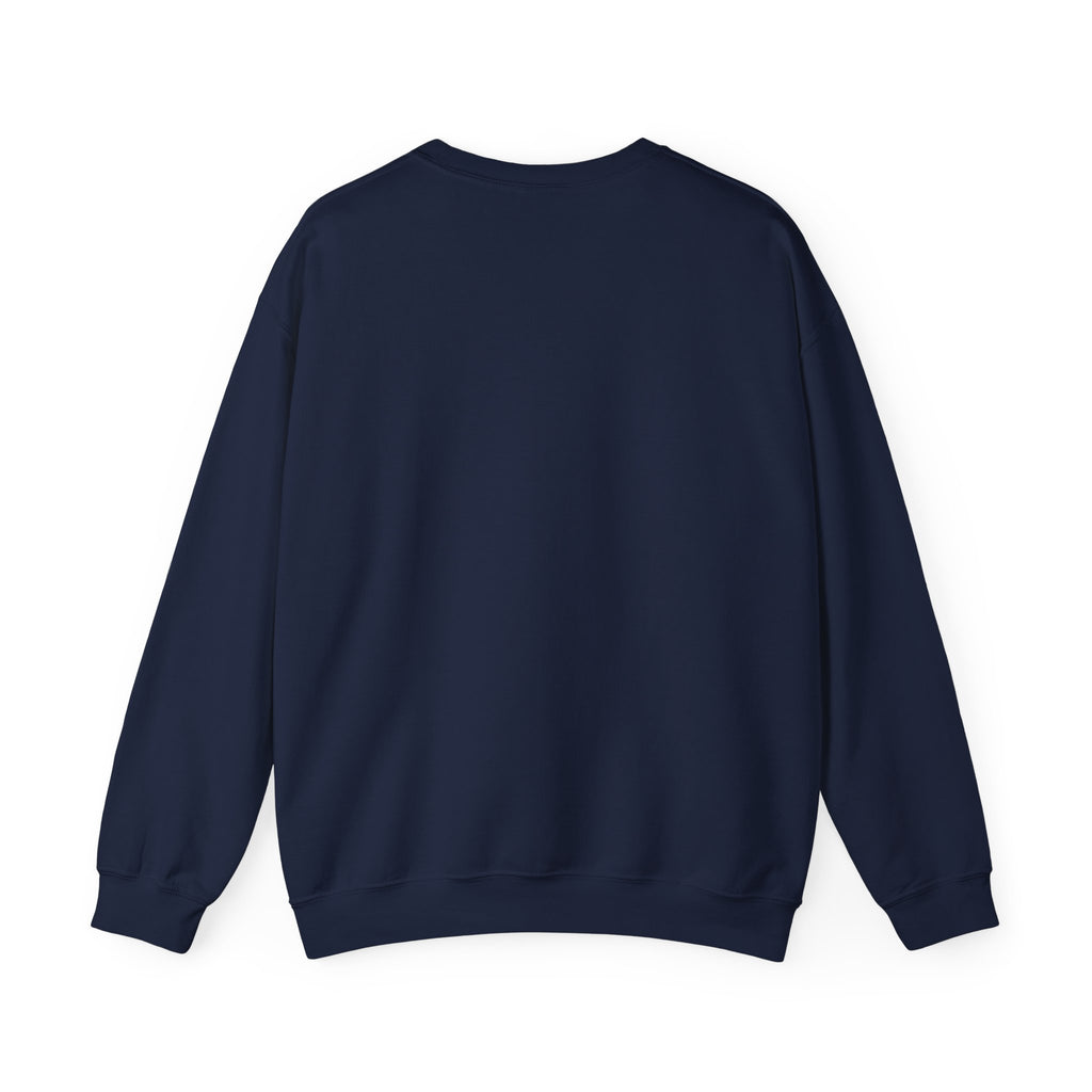 Crewneck Sweatshirt — Repeating '007' Retro Pattern Graphic