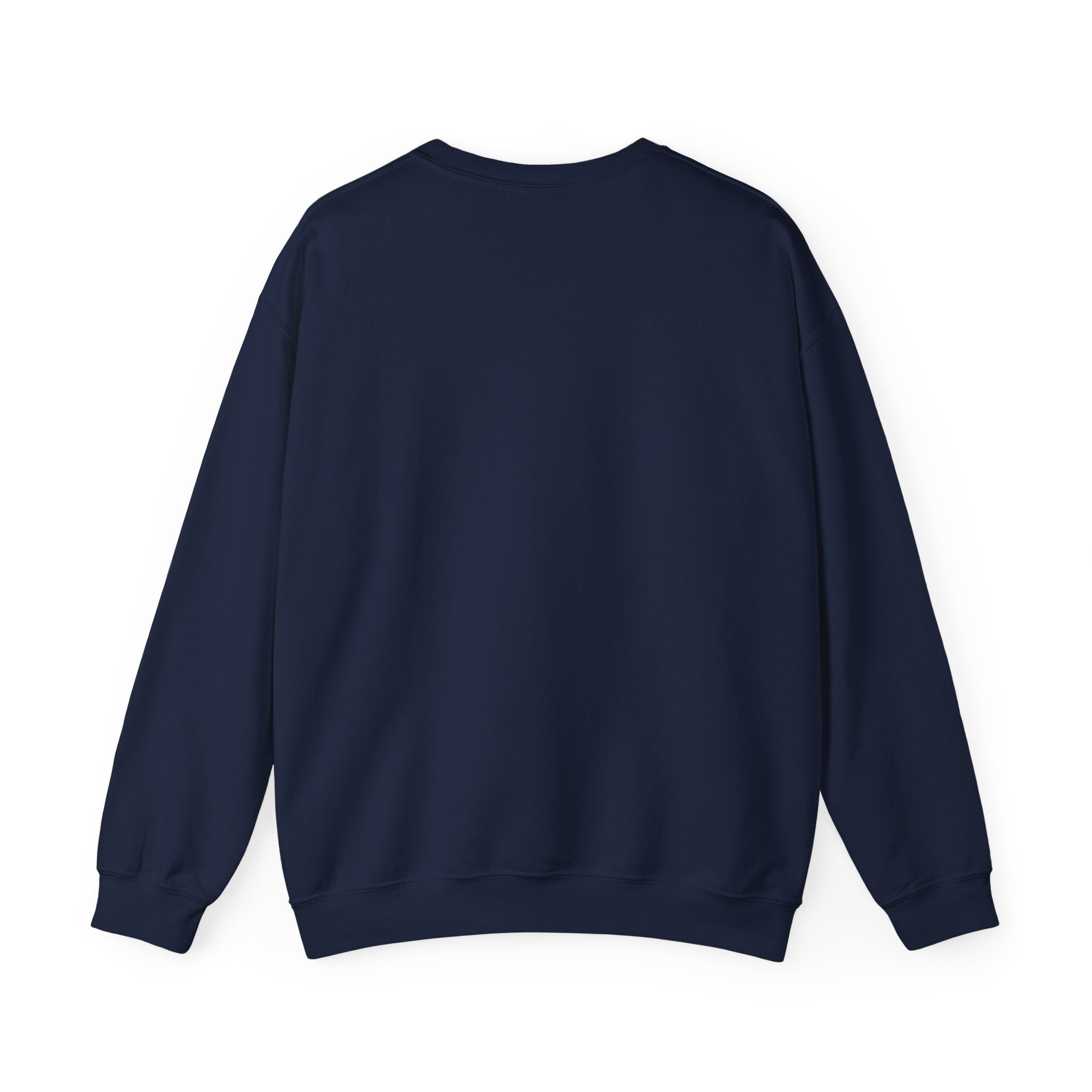 Crewneck Sweatshirt — Repeating '007' Retro Pattern Graphic