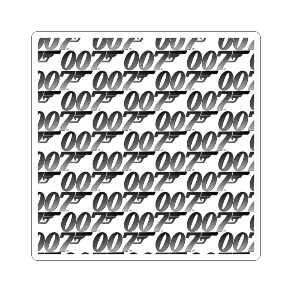 007 Pattern Kiss-Cut Sticker Sheet