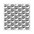 007 Pattern Kiss-Cut Sticker Sheet