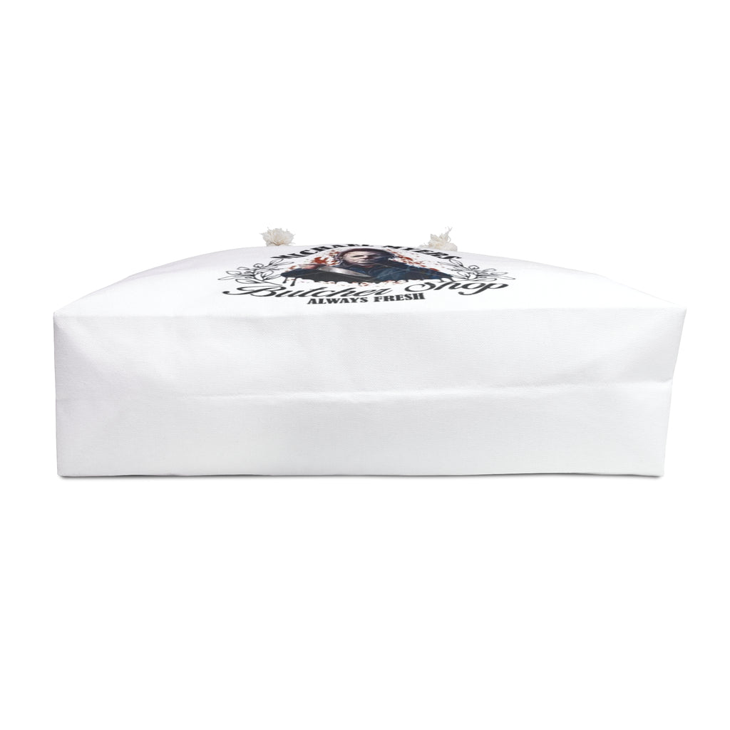 Horror Movie Butcher Shop Weekender Bag — 'Butcher Shop Always Fresh' Travel Tote