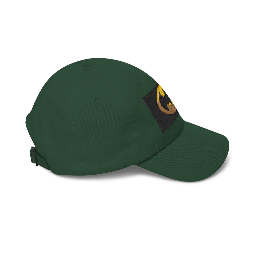 Batman Logo Dad Cap — Embroidered Classic Superhero Baseball Hat