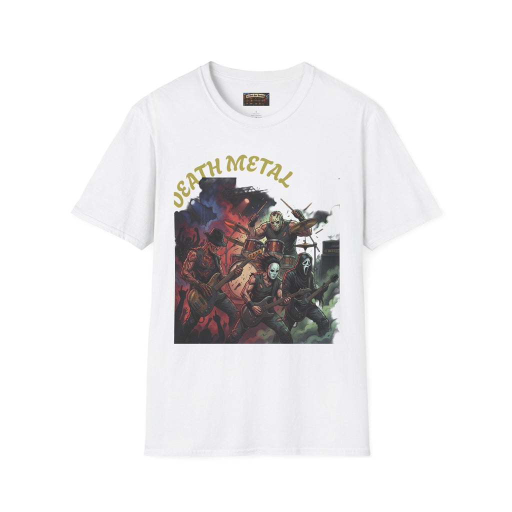 Death Metal T-Shirt — Retro Horror Band Graphic Tee