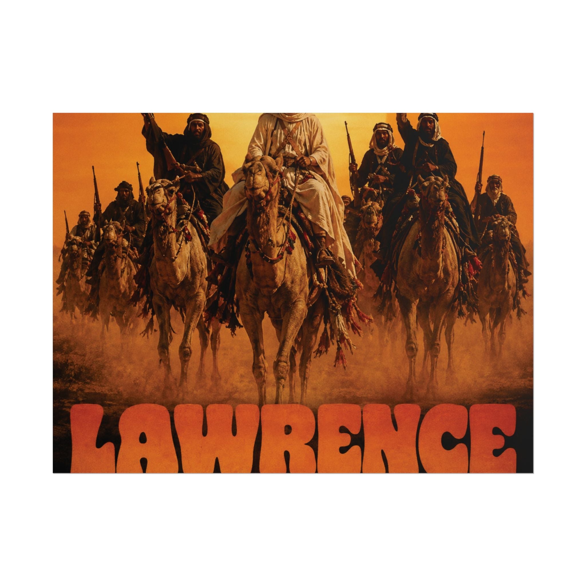 Lawrence of Arabia Vintage Movie Poster — Rolled Poster