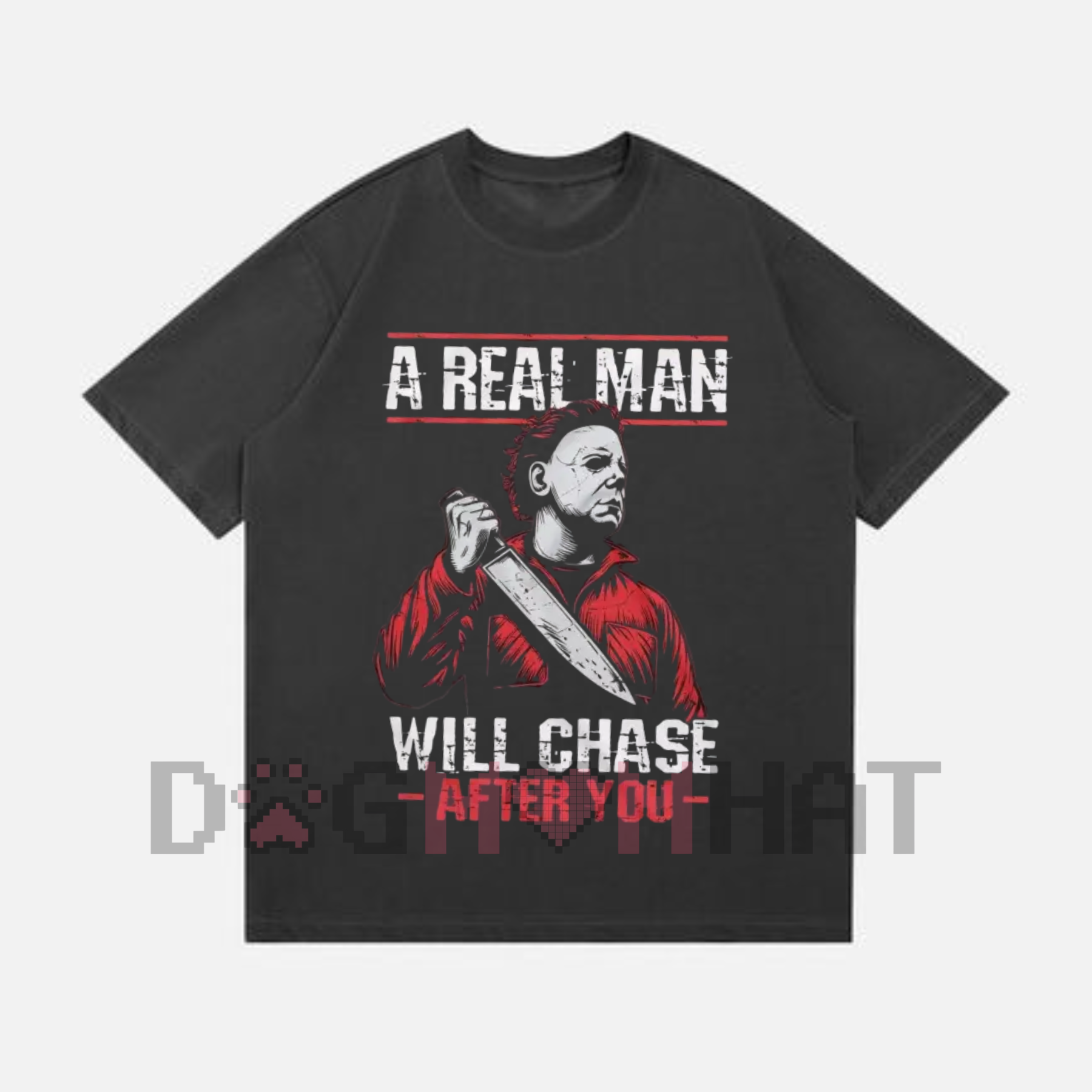 Men's Scary Halloween Shirt – Horror Movie Tee, Serial Killer T-shirt