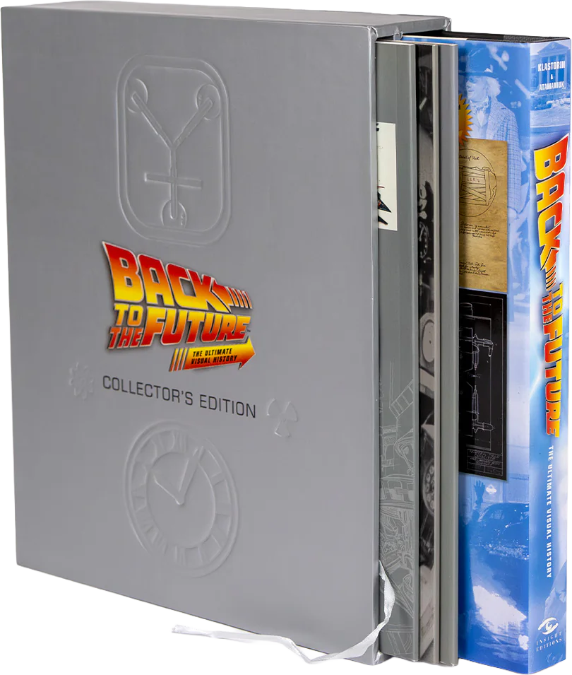 'Back to the Future: The Ultimate Visual History' (Collector's Edition with Movie Poster Sculpt) — by Michael Klastorin with Randal Atamaniuk [2017]