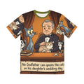 Godfather Cat Tee — "No Godfather Can Ignore the Cats on His Daughter's Wedding Day"