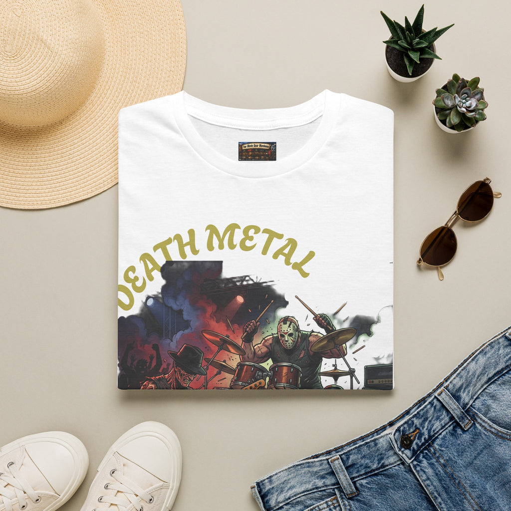 Death Metal T-Shirt — Retro Horror Band Graphic Tee