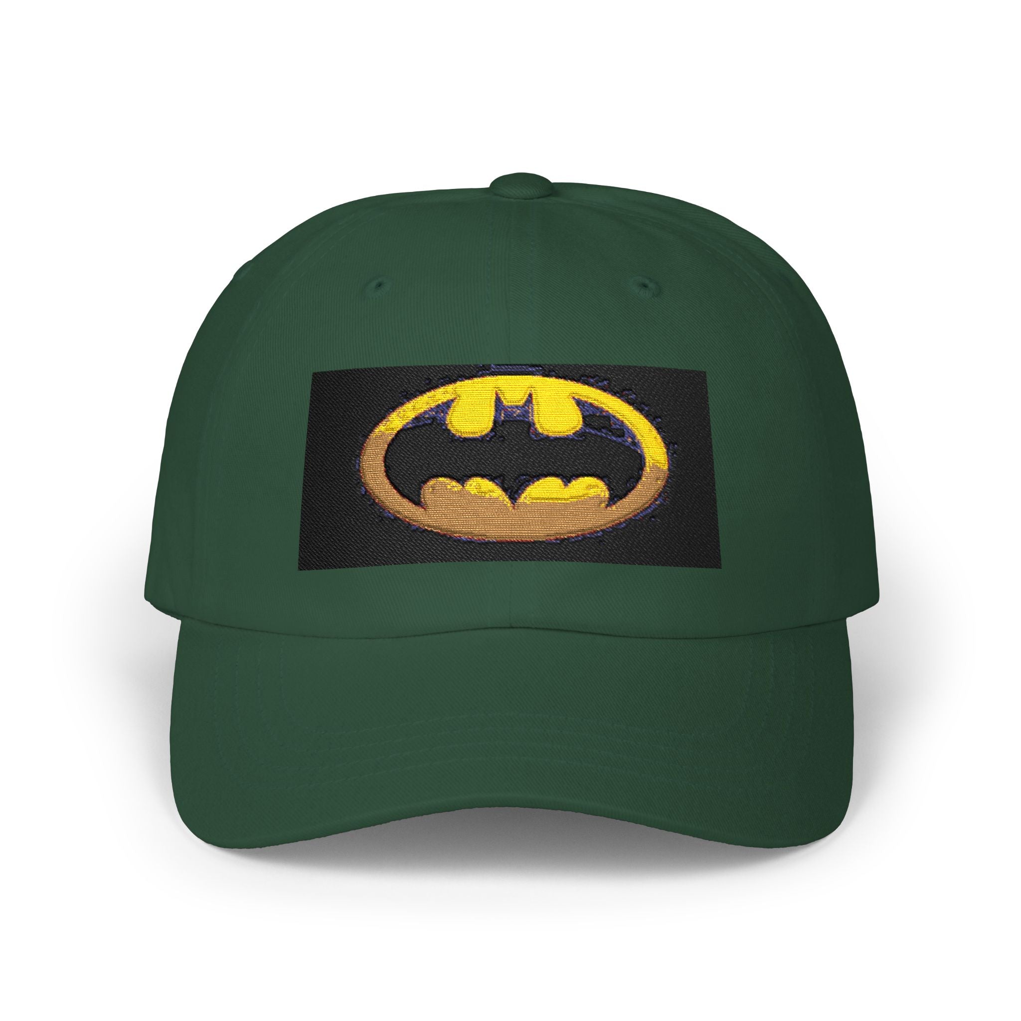 Batman Logo Dad Cap — Embroidered Classic Superhero Baseball Hat