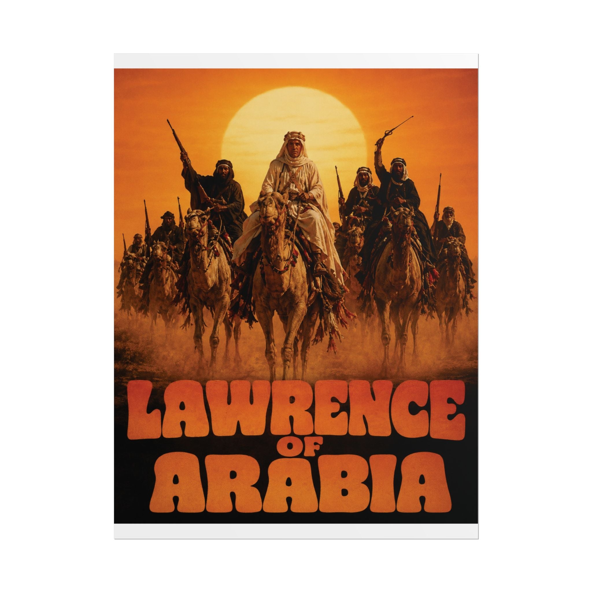 Lawrence of Arabia Vintage Movie Poster — Rolled Poster