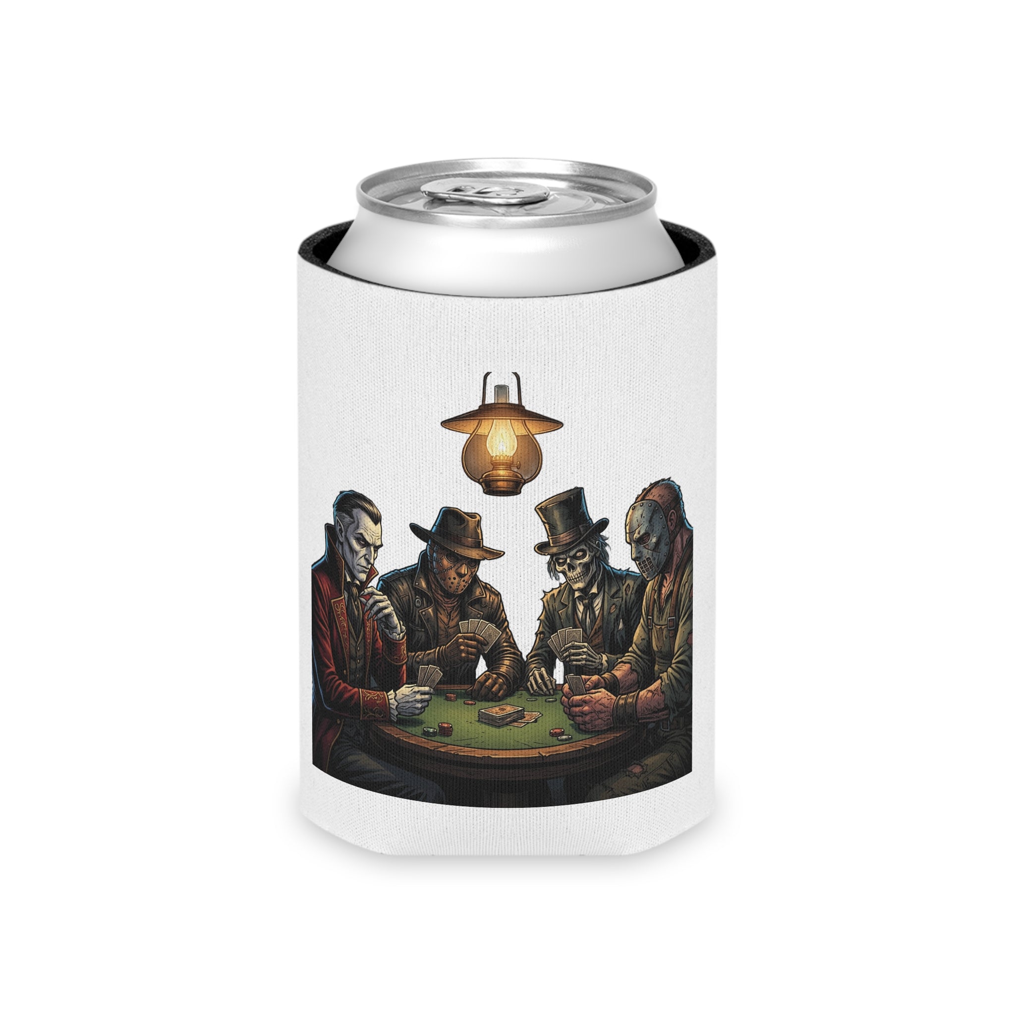 Can Cooler - Vintage Monster Poker Night Koozie