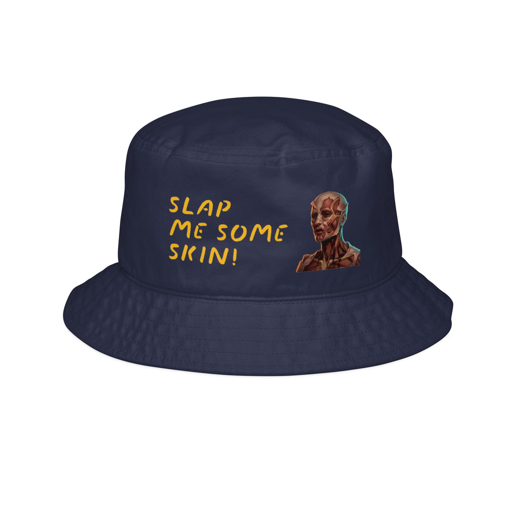 Bucket Hat — 'Slap Me Some Skin!' Graphic Bucket Hat with Vintage Portrait