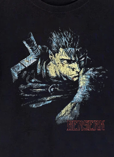 Berserk Black Tee