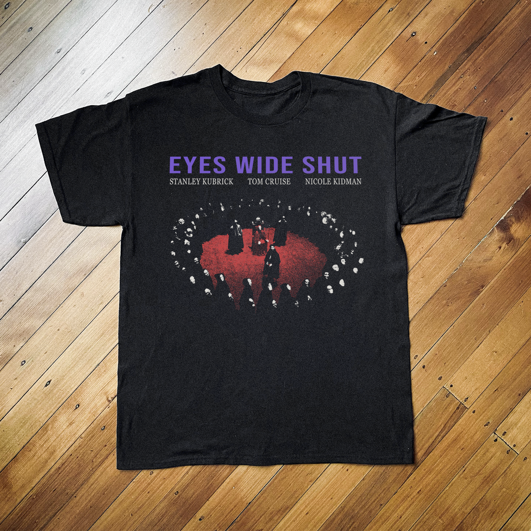 Eyes Wide Shut' Cult Black T-Shirt