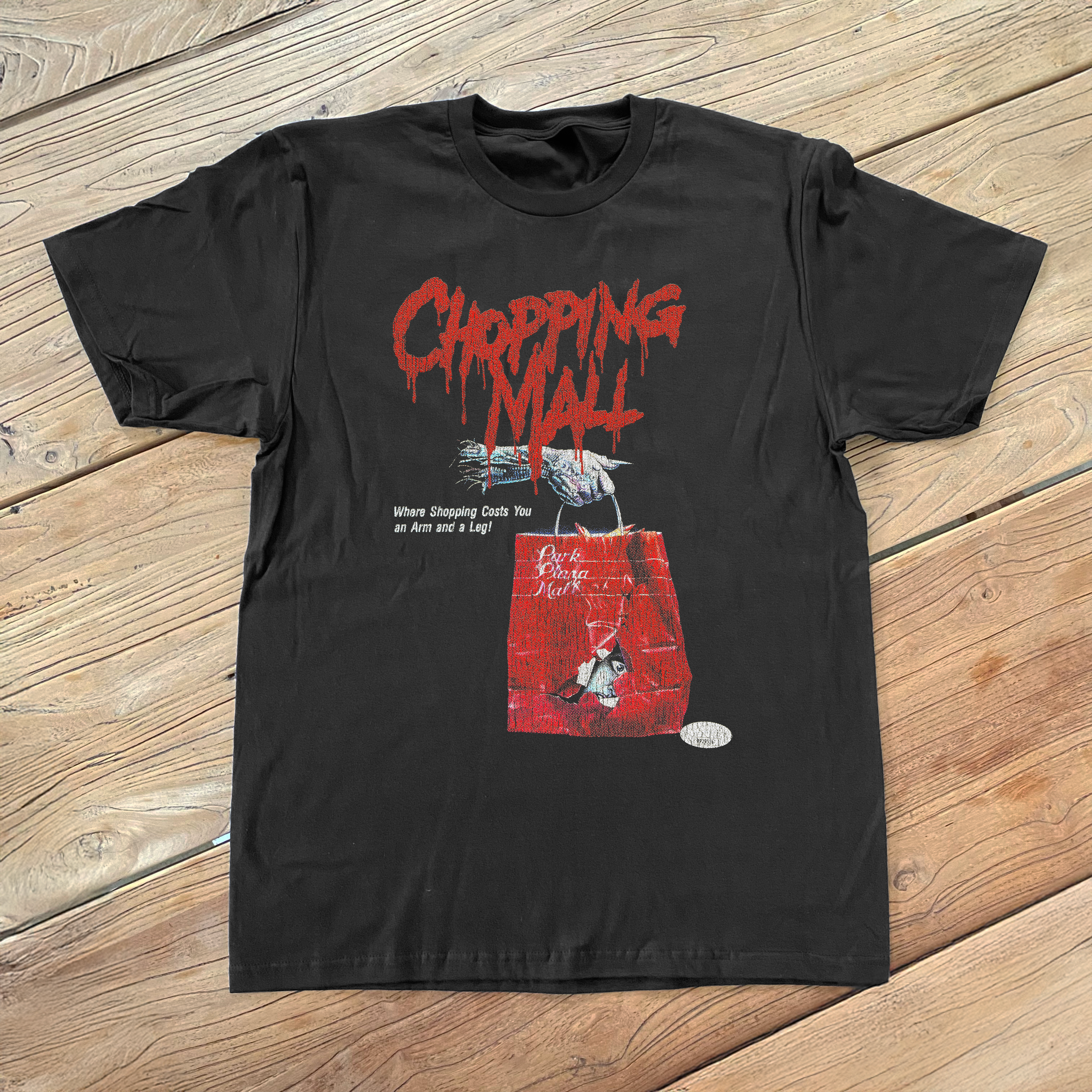 Chopping Mall Black T-Shirt