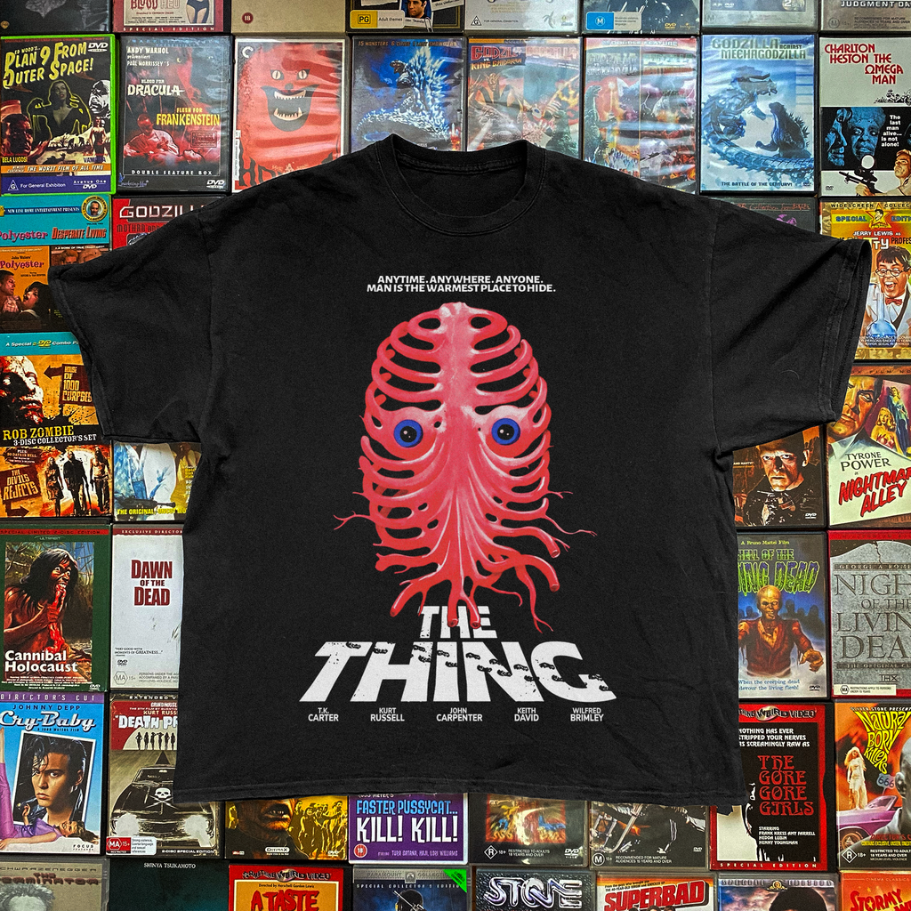 1982 The Thing 'Parasite' Black Promo T-Shirt