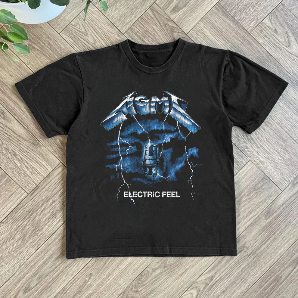 MGMT Metallica Parody Black Tee