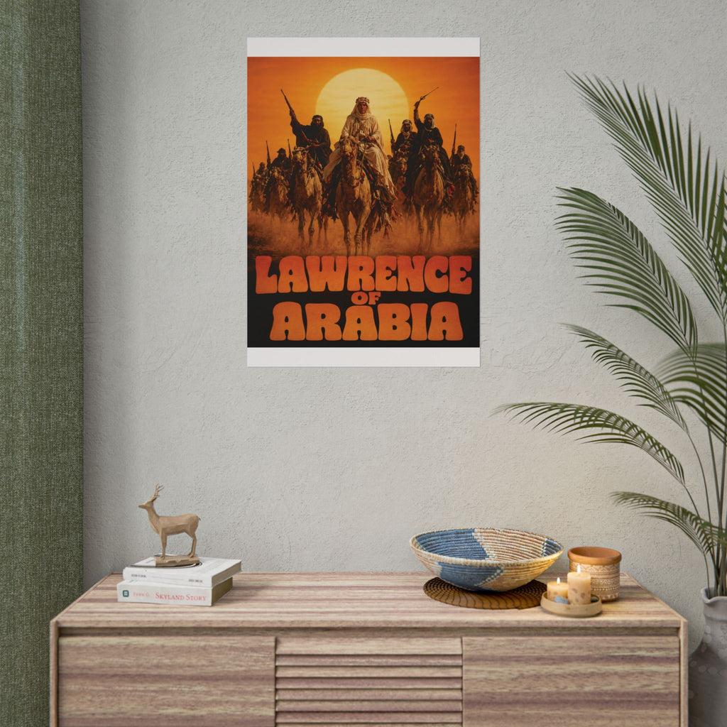 Lawrence of Arabia Vintage Movie Poster — Rolled Poster