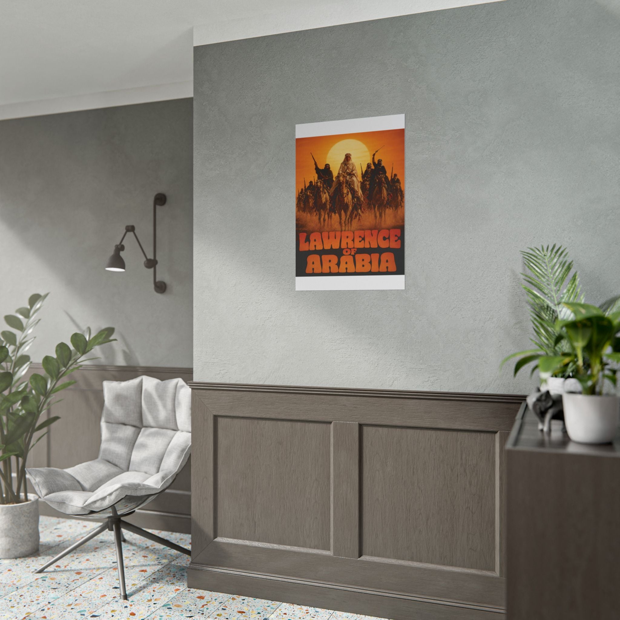 Lawrence of Arabia Vintage Movie Poster — Rolled Poster